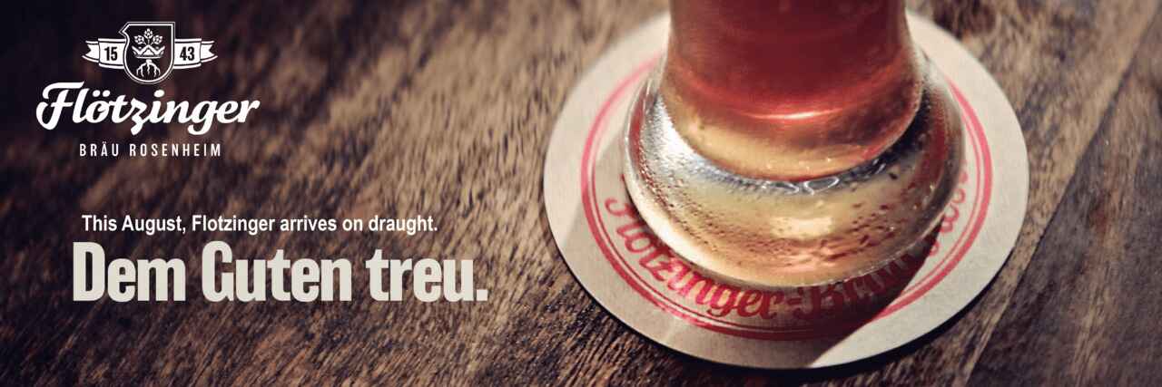 Flotzinger Draught is coming!