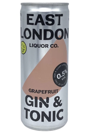 East London Liquor Company Gin & Tonic (Low ABV)